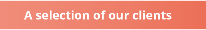 A selection of our clients